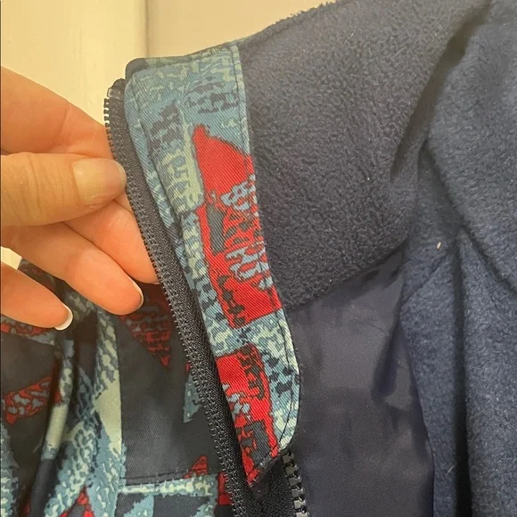 Columbia Kids' Vibrant Blue and Red Puffer Jacket - Picture 5 of 9